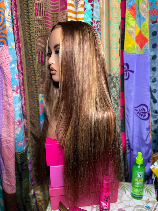 Highlighted Wig