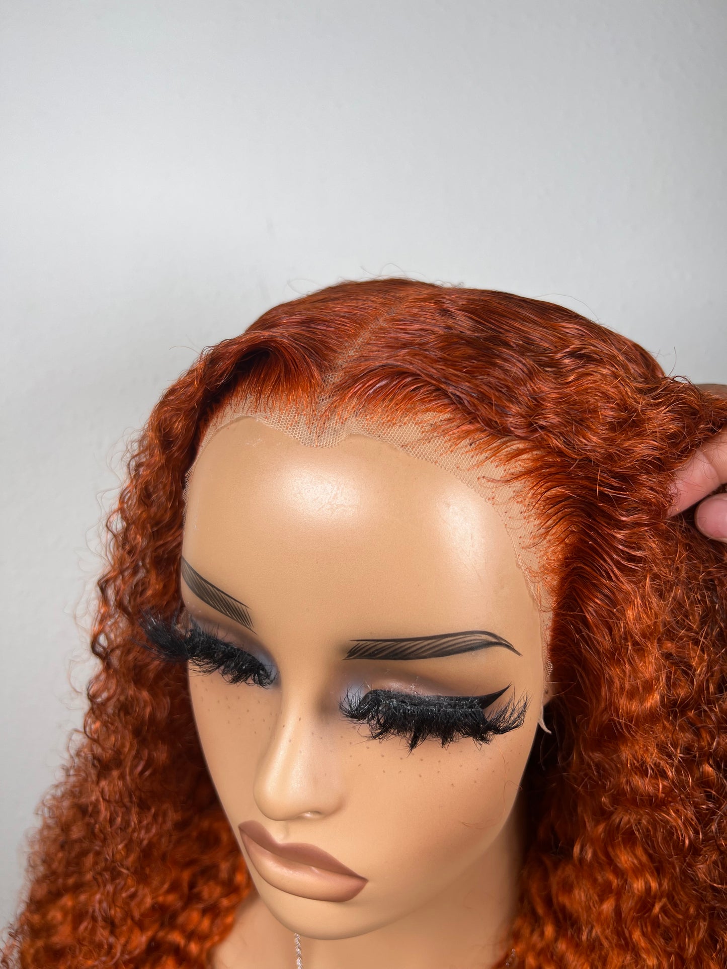 Ginger Deep Wave Wig