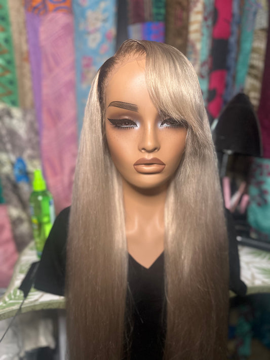 Ash Blonde Wig