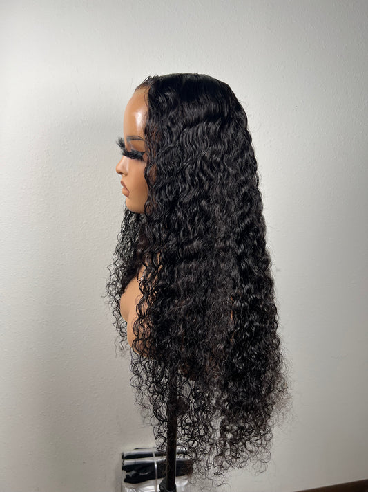 Black Deep Wave Wig