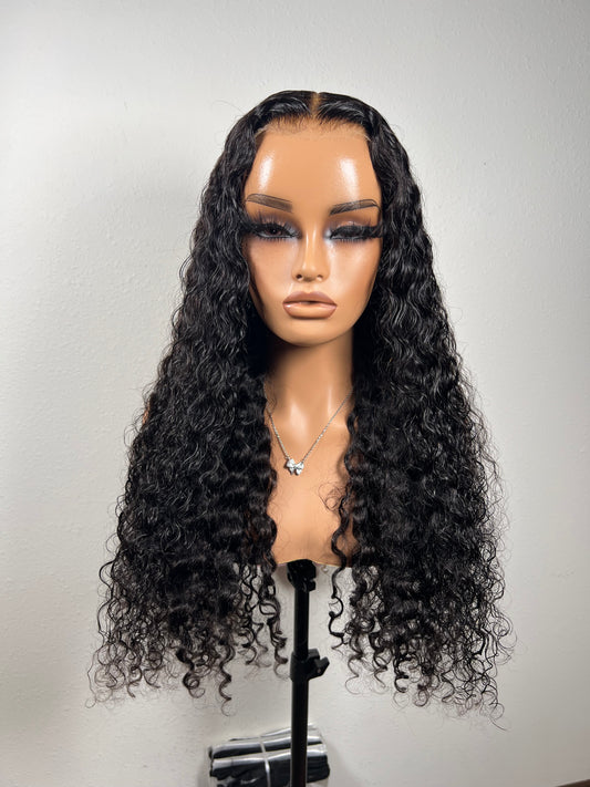 Black Deep Wave Wig