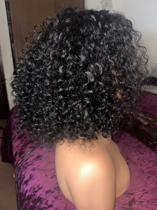 Curly Bob Wig