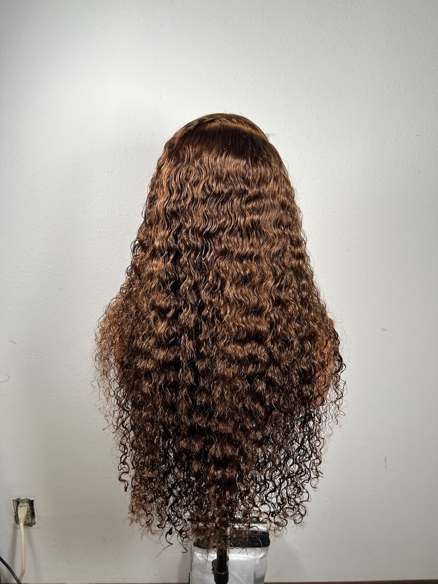 Chocolate Brown Deep Wave Wig