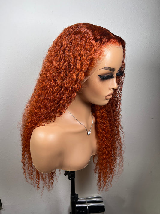 Ginger Deep Wave Wig