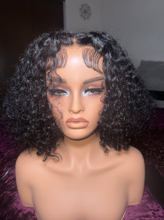 Curly Bob Wig