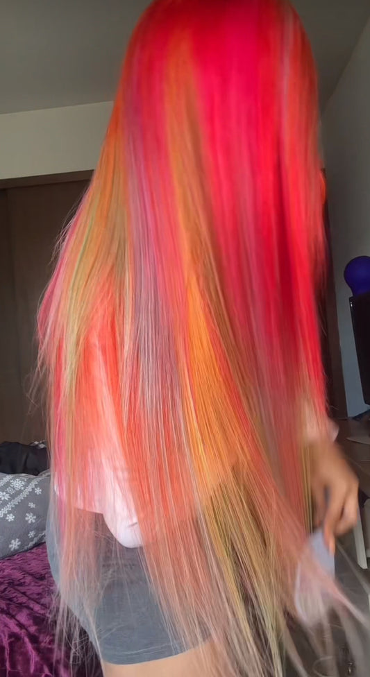 Rainbow Wig