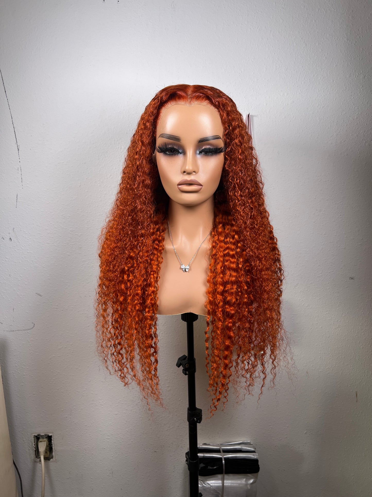 Ginger Deep Wave Wig